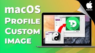 How to Change Your User Profile Picture on a macOS Device simply with dragging and dropping an image
