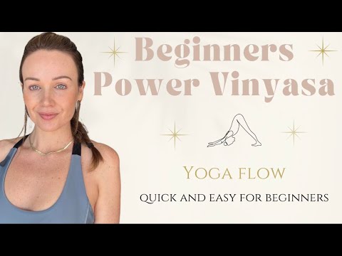 Beginner-Friendly Power Vinyasa Flow