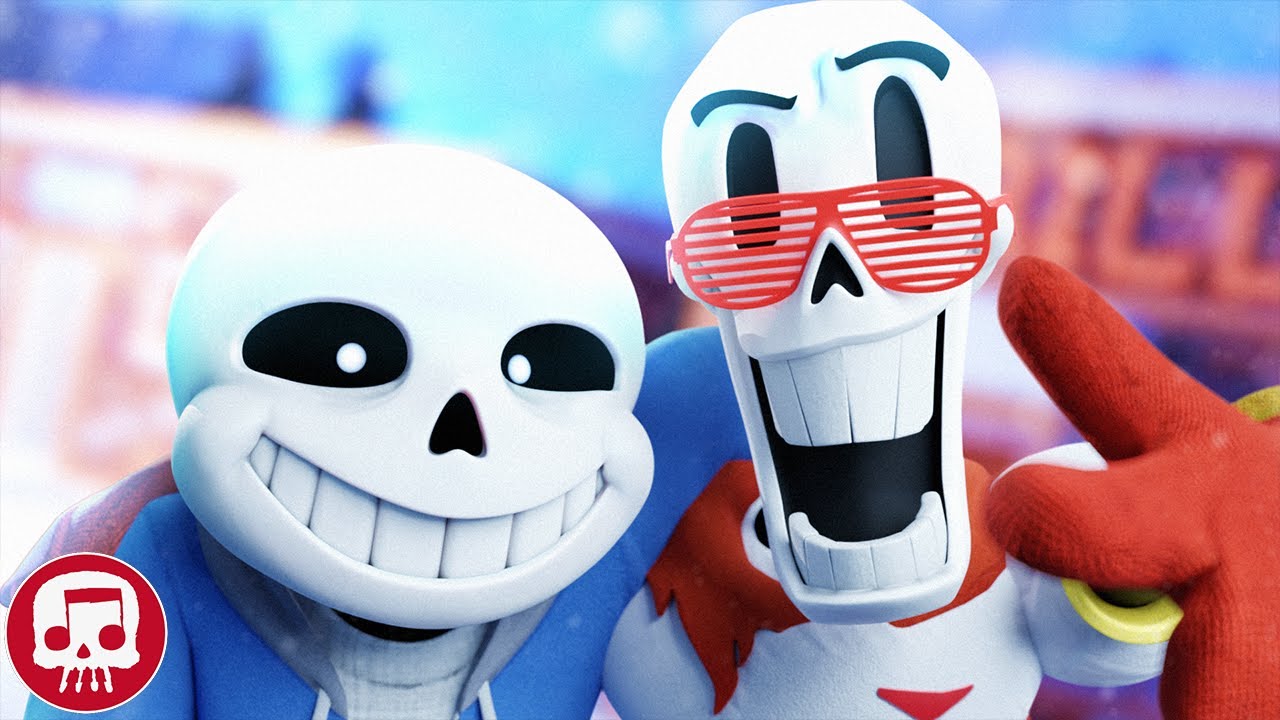 Sans and Papyrus Song Remastered   An Undertale Rap by JT Music To The Bone