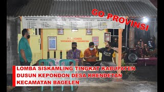 Download Lagu TONDO KENTONGAN dalam rangka LOMBA SISKAMLING  Mewakili Kec Bagelen, Purwordadi, Grabag  dan Ngombol MP3