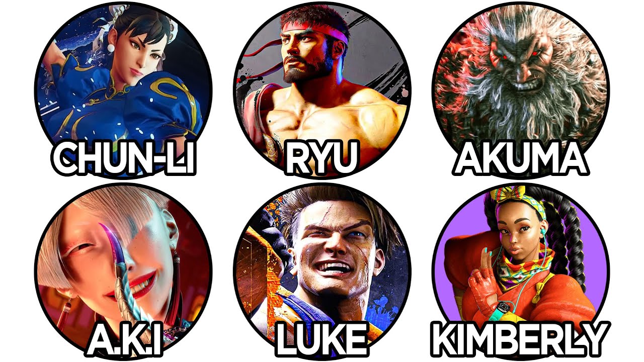 Объяснение всех потрясающих персонажей STREET FIGHTER 6
