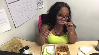 Wing Stop and Alabama Que Lunch