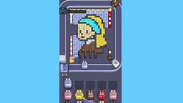 Pixel Flow Level 221. Walkthrough Gameplay