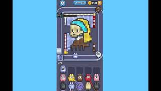 Pixel Flow Level 220. Walkthrough Gameplay