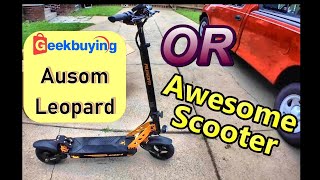 AUSOM Leopard Off Road E Scooter from Geekbuying