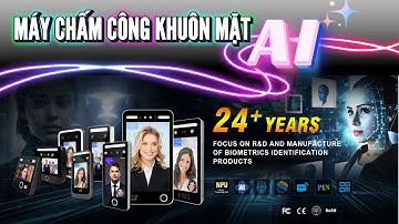 RONALD JACK AI08 máy chấm công bằng khuôn mặt Cao cấp ( công nghệ Ai) chấm cực nhanh