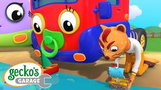 Baby Toy Boat Fun｜Gecko's Garage｜Funny Cartoon For Kids｜Learning Videos For Toddlers