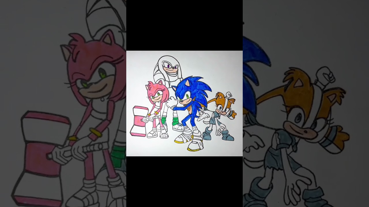 Sonic Team Coloring Pages / LFZ - Popsicle [NCS Release]