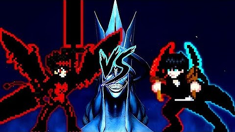 Asta MG9 V6 OP (all form) VS Sung Jinwoo V4 OP (Solo Leveling) in Jump Force Mugen