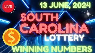 South Carolina Midday Lottery Results For - 13 Jun 2024