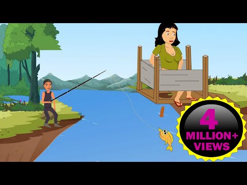 Fisherman and  Potty Girl । Potty Cartoon ।। Potty Funny Cartoon Video ।। Fun Tube