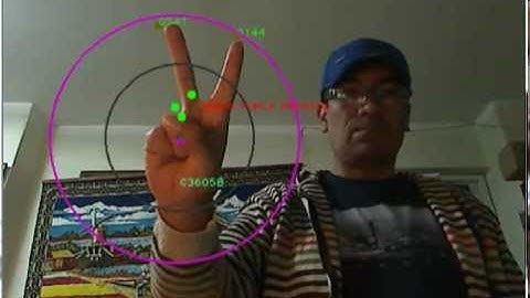 Finger detection OpenCV - Reconocimiento de mano y conteo de dedos