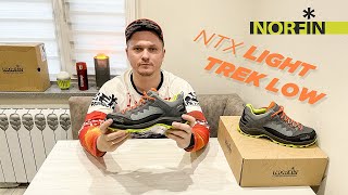 NORFIN NTX LIGHT TREK LOW | ТРЕКИНГОВАЯ ОБУВЬ ДЛЯ АКТИВНОГО ОТДЫХА | ПРОИЗВЕДЕНО В РУМЫНИИ