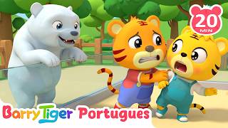 Vamos Contar Animais 🐘😊 Diversão Infantil | Canções Infantis | BarryTiger | LEFUN Kids TV