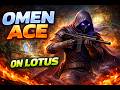 INSANE OMEN ACE On LOTUS 5 Clutch Gameplay Valorant Omen Ace