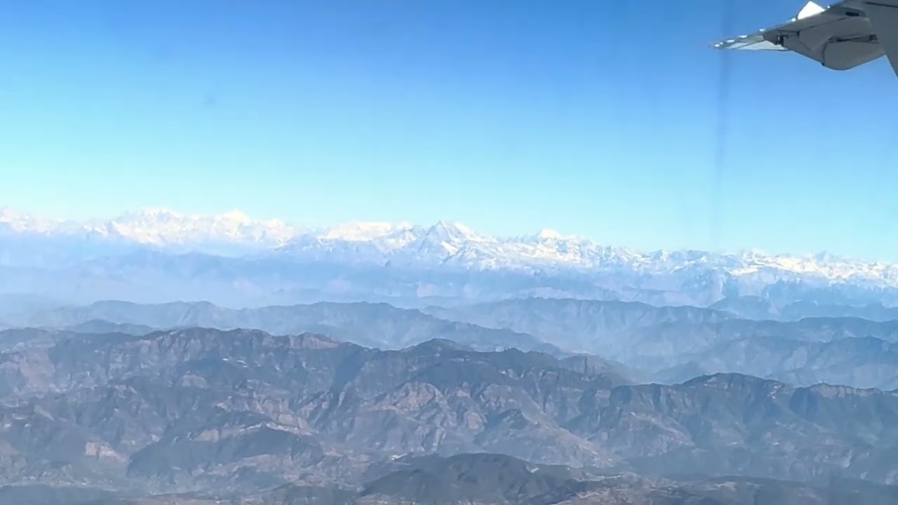 Nepal’s western Himalayas following a brief winter rain 2025
