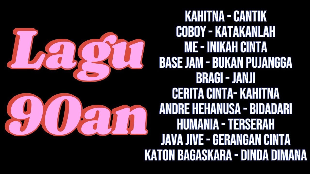 10 Lagu Favorit Anak Muda 90an yang Bikin Nostalgia