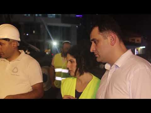 წყალარინების საწნევო ხაზის აღდგენის სამუშაოები - ბათუმის მერია