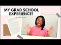 MY GRAD SCHOOL EXPERIENCE! #SPEECHIETOPICS | KLASSICKACY