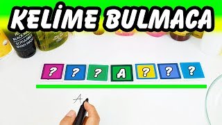 Kelime Bulmaca Slime - Eksik Harfleri Tamamla Eğlenceli Slaym Challenge