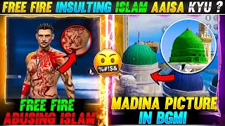 FREE FIRE MENGHINA ISLAM 🤬AAISA KYU? | BGMI MENYALAHGUNAKAN? - KEBAKARAN GRATIS 🔥