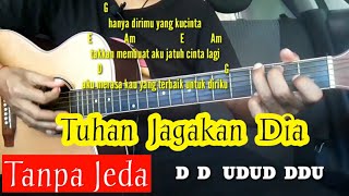 Chord Tuhan Jagakan Dia  - Motif Band  (TANPA JEDA) Tutorial Gitar By Darmawan Gitar