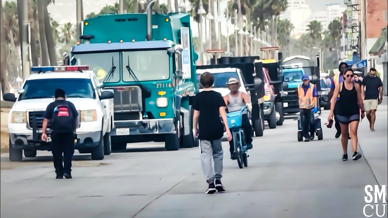 Homeless Encampments Clean-up in Venice