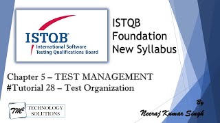 ISTQB Foundation Level | 5.1 Test Organization | Test Independence | Tester Tasks | ISTQB Tutorials