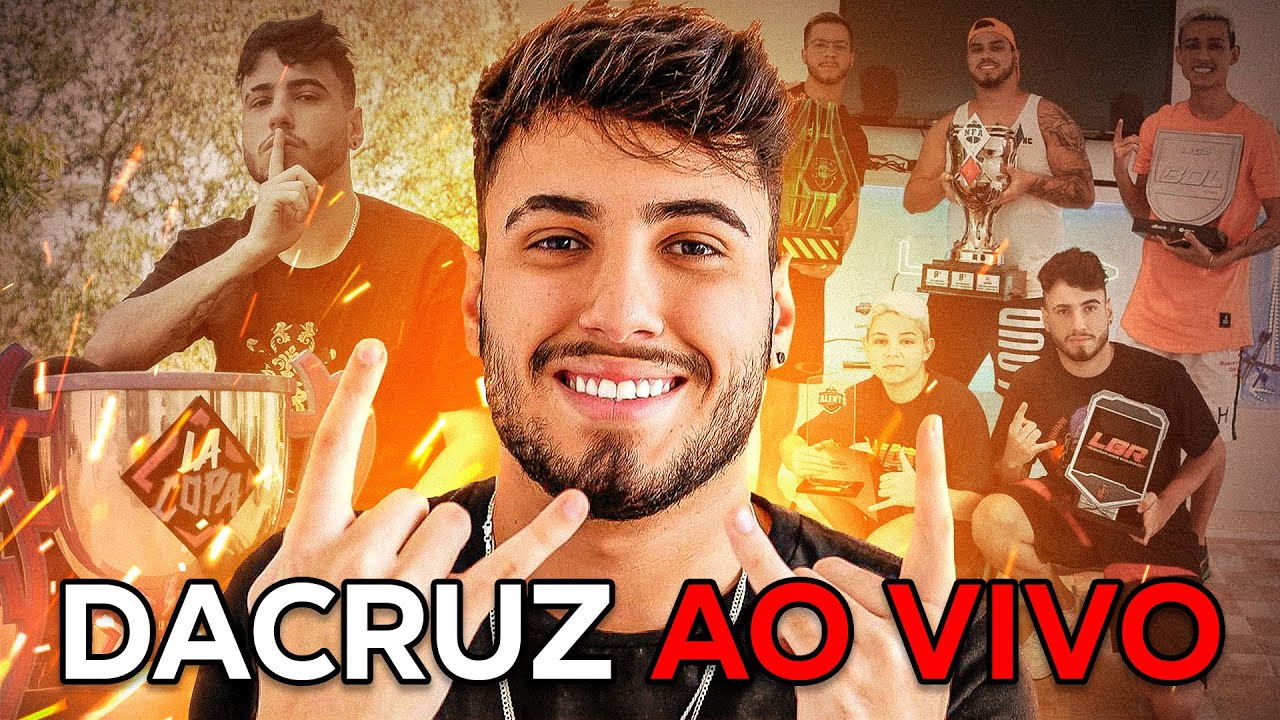 🔴 DACRUZ AO VIVO 🔴 FREE FIRE EM BUSCA DA SENSI PERFEITA