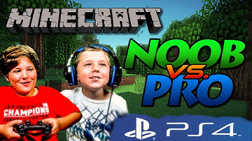Minecraft Noob vs Pro Battle ft. Shai | PS4 Gameplay