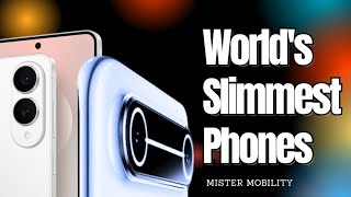 Here Are The World's Slimmest Smartphones & Foldable Phones: The Top 5 Lists