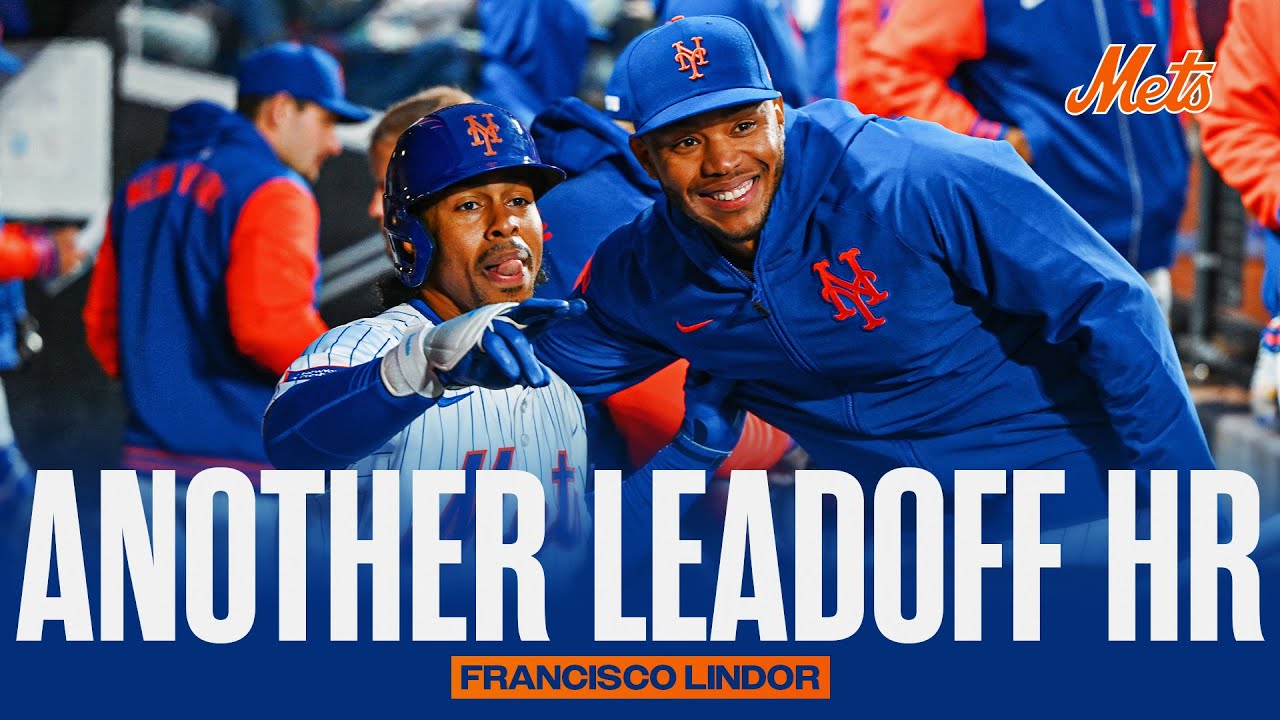 Francisco Lindor Hits ANOTHER Leadoff Home Run