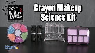 Ttpm’s micha presents the crayon makeup science kit. kit comes with
crayons and simple tools that teaches children be...
