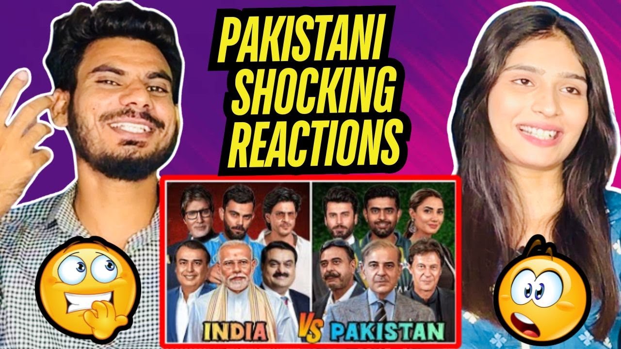 India vs Pakistan full comparison video ! | PAKISTANI REACTION | - YouTube