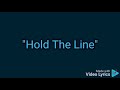 hold the line ( backing track)