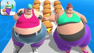 Fat 2 Fit All Levels Mobile Walkthrough Gameplay iOS,Android Game Alltrailer Update Max Level JKVBKA