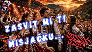 🔥 Zasviť mi ty misjačku 🔥 | Rusínska ľudovka v HARD ROCK štýle | AI Folk Rock