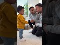 Morning giggles: baby fart puppy jumps mom laughs. Pure joy #FamilyFun #Cute #BabyLove 2025! #FunLet
