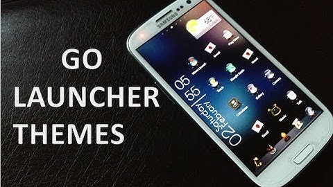 TOP 5 GO LAUNCHER THEMES - 2013
