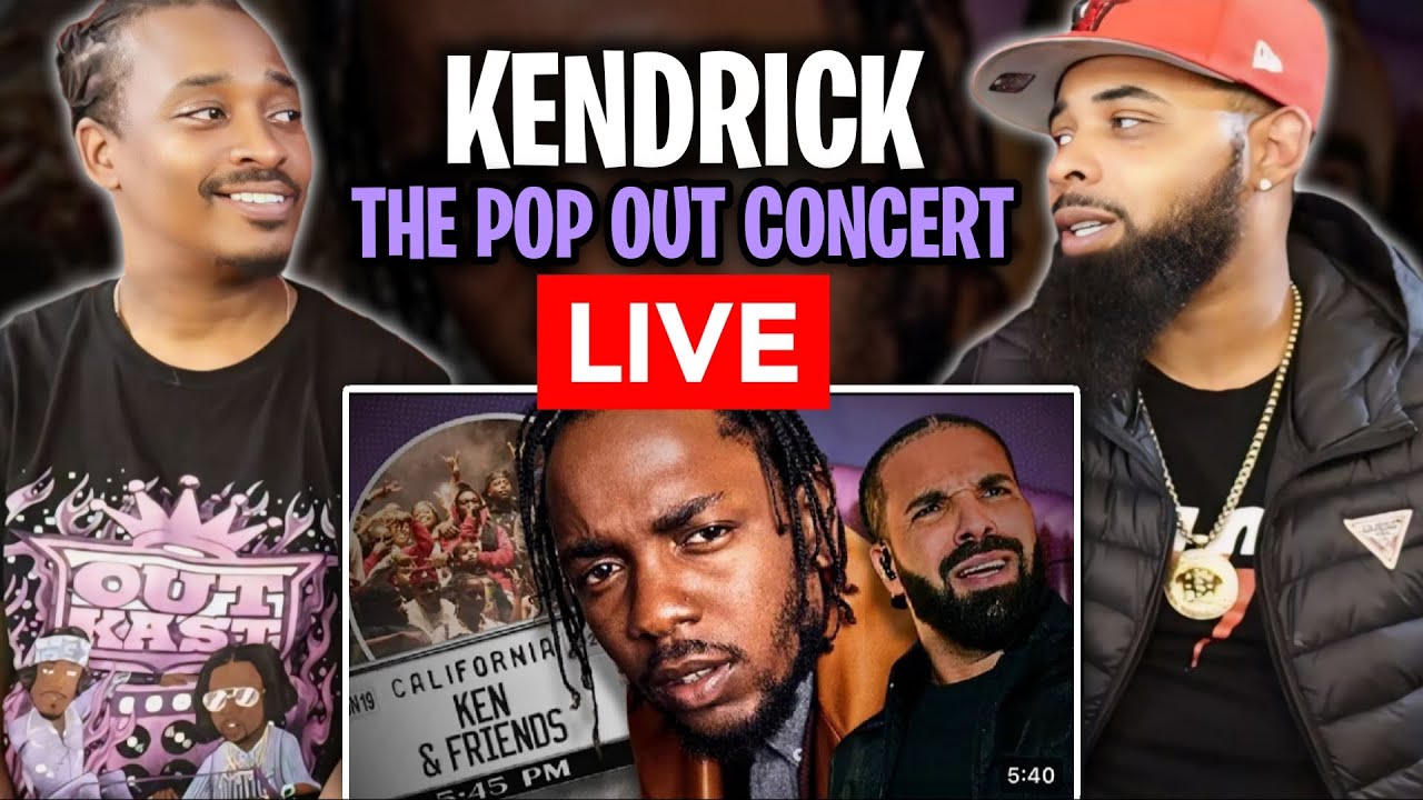 Kendrick Lamar 'The Pop Out' - Full LIVE STREAM CONCERT