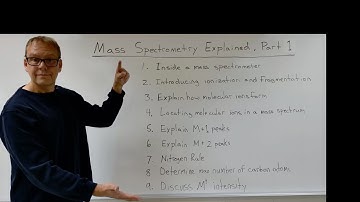 Mass Spectrometry Explained, Part 1 of 2