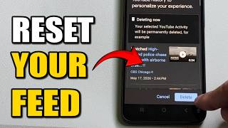 How To Reset YouTube Feed - Quick Settings