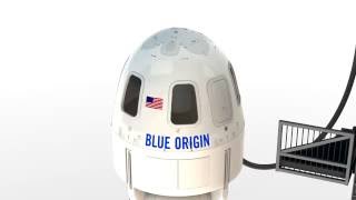 Blue Origin: New Shepard Capsule Escape Animation