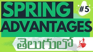 Java In Telugu | Spring Advantages In Telugu