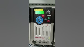 powerflex 525 fault F007 motor overload