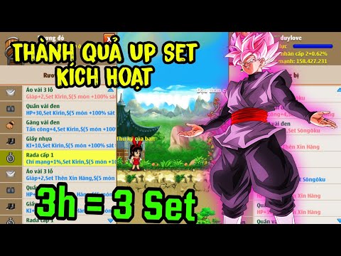 #1 Ngọc Rồng FA | Tôi đã đủ 3 set kích hoạt chỉ sau 3 giờ treo up !! Mới Nhất