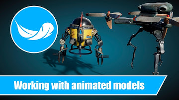 How to work with animated models in Light Tracer Render