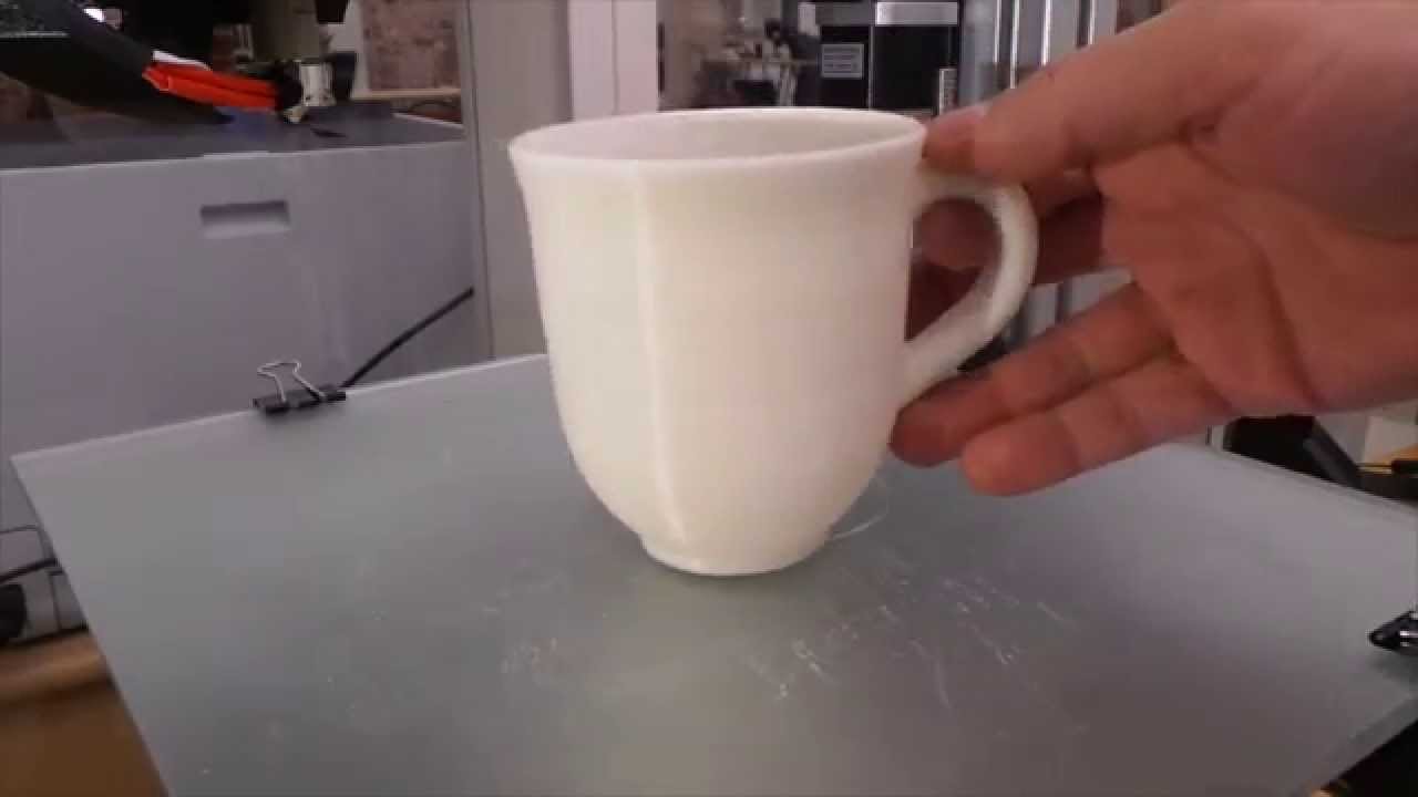 Grænseværdi pegs pension FELIX 3D Printer - Coffe Cup - YouTube