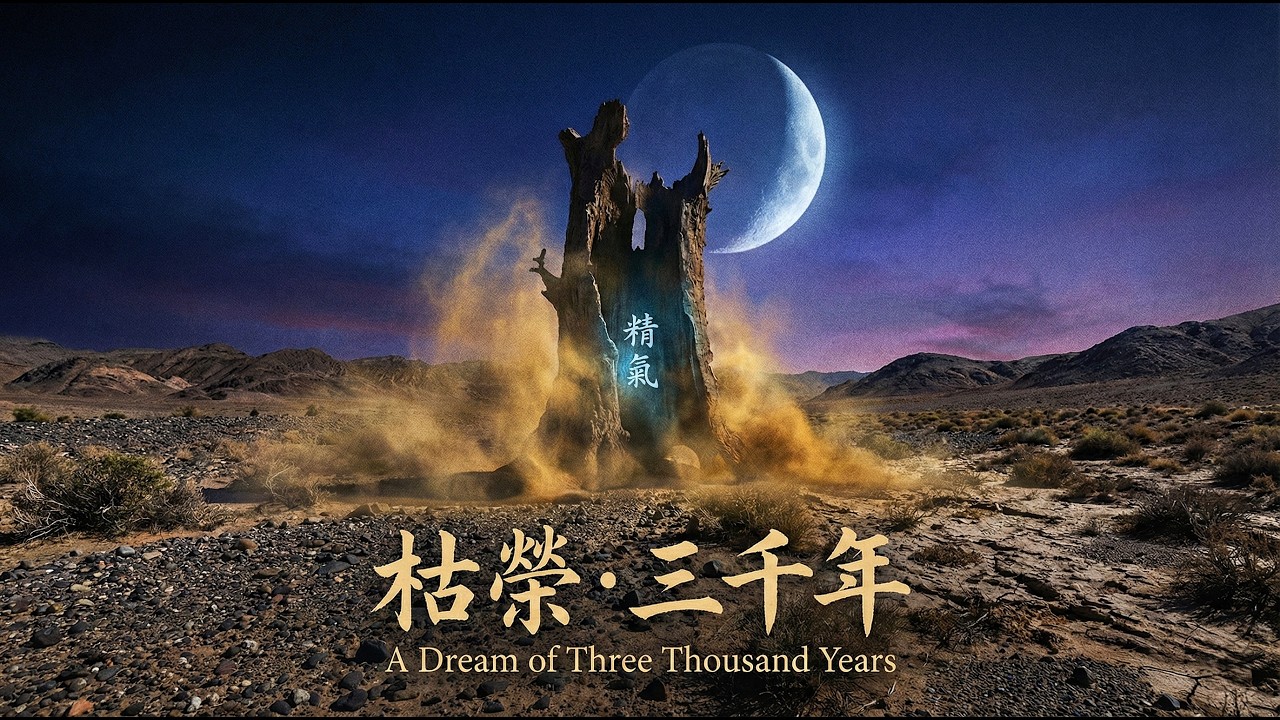 【道家國風】枯榮·三千年 A Dream of Three Thousand Years | 震撼心靈的戈壁史詩 | 悟道與輪迴 (Official Lyric Video)