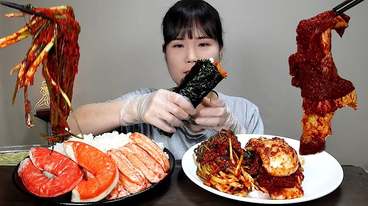 mukbang, spicy, kimchi.
